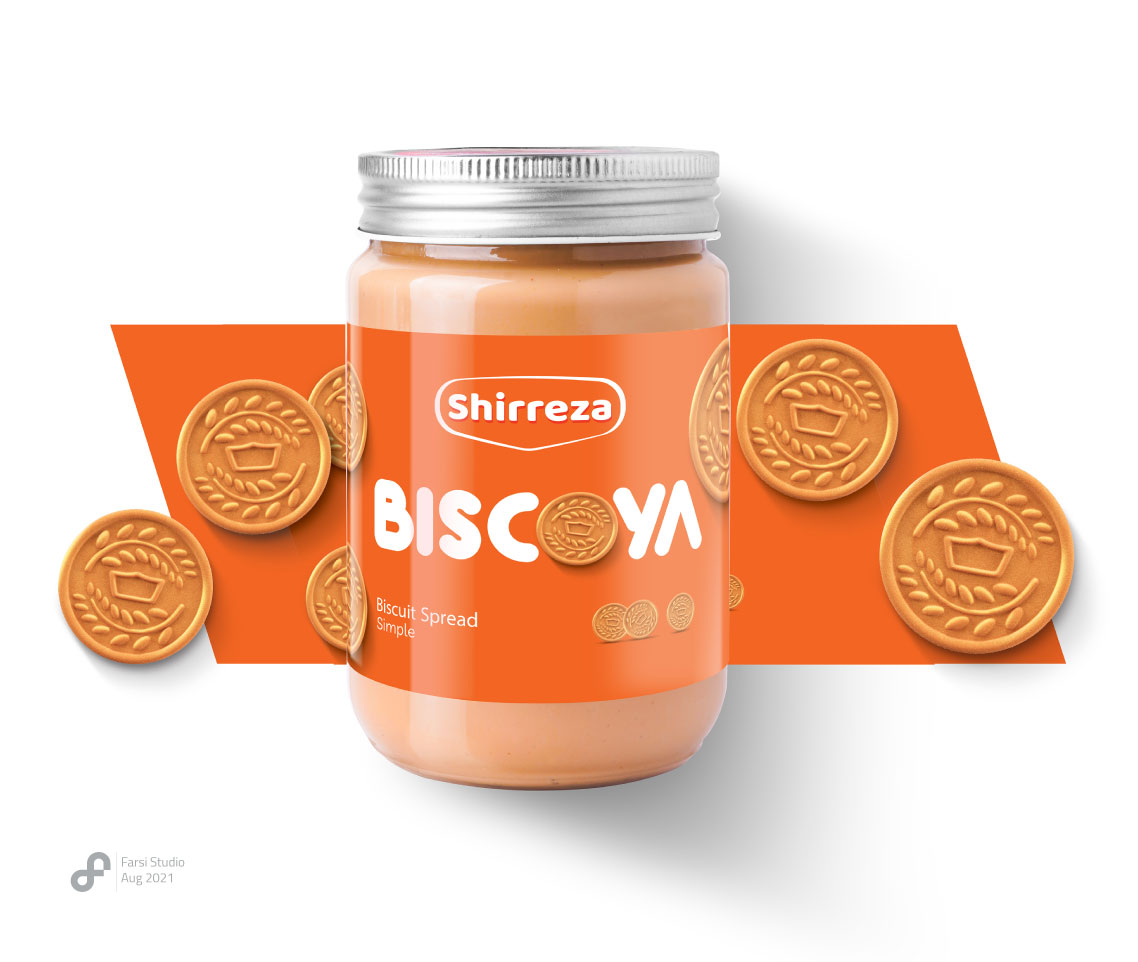 کرم بیسکویا بسته بندی