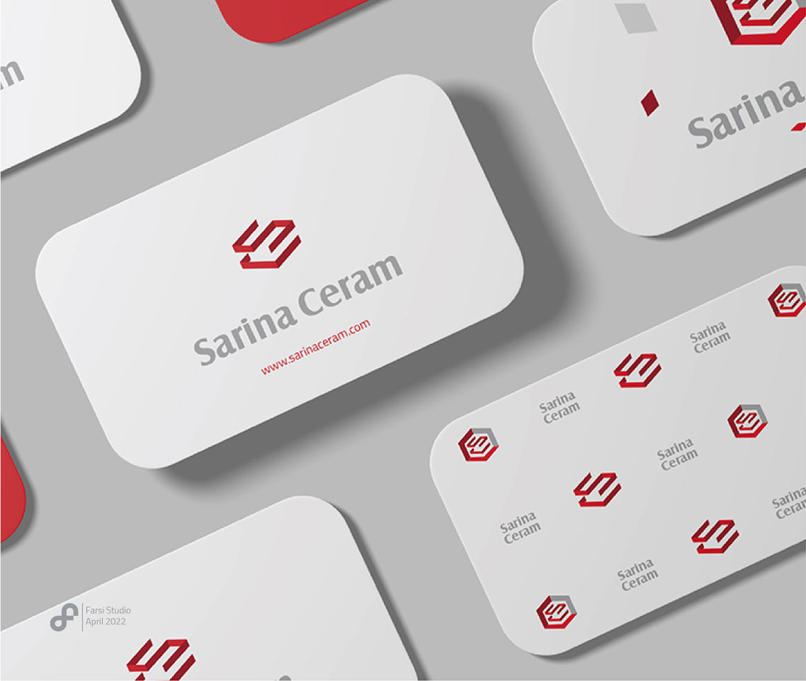 طراحی لوگو برای شرکت سارینا سرام