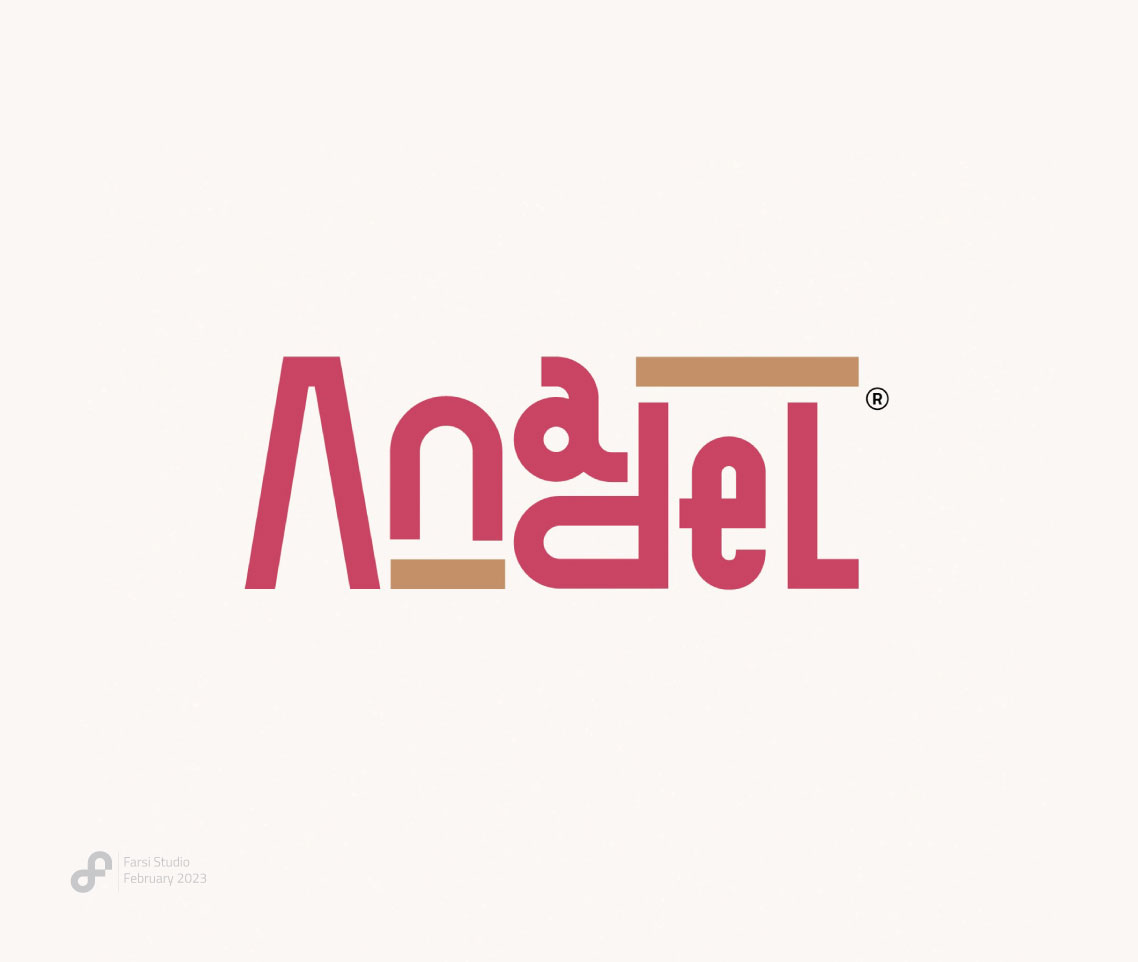 طراحی نشانه و طراحی هویت بصری برند انا دل